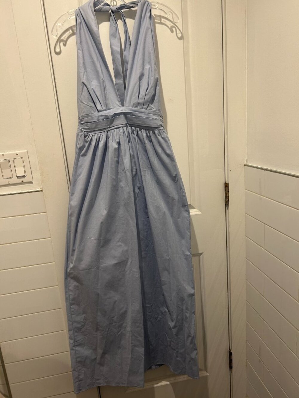 Baobab agustina maxi dress light blue - Picture 7 of 8